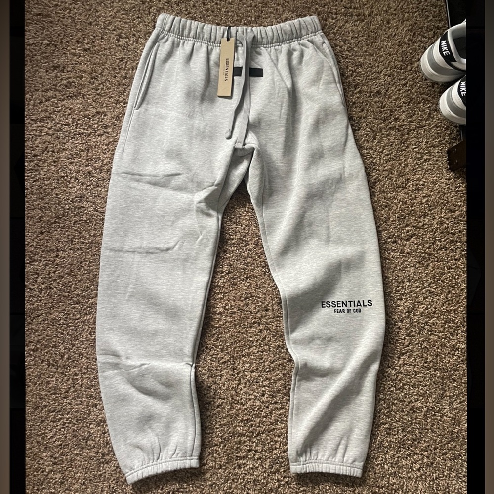 Grey Essentials Joggers
